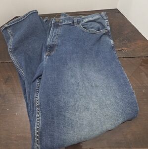 Sonoma Men's Relaxed Blue Jeans In Size 38 x 32